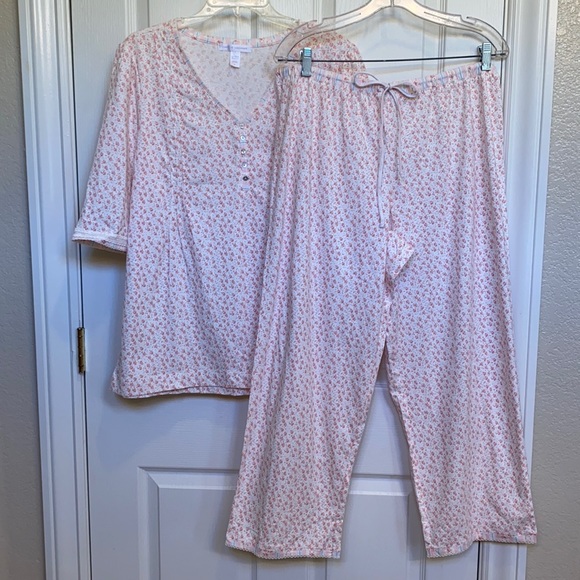 Carol Hochman Other - NWT Carol Hochman Cotton pajamas Sweet Tea Garden Large